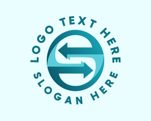 Letter S - Trade Logistics Letter S logo design