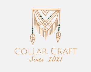 Nature Boho Curtain logo design