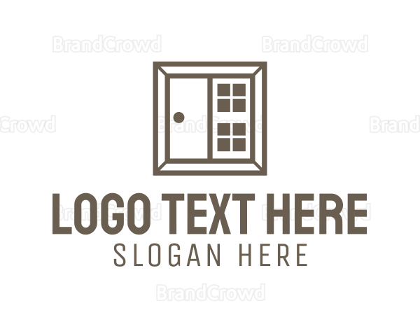 Door Window Square Logo