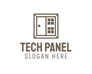 Panel - Door Window Square logo design