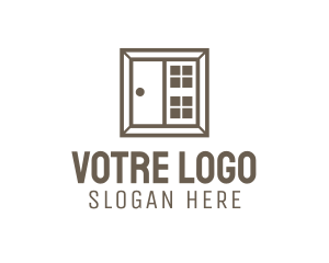 Shape - Door Window Square logo design