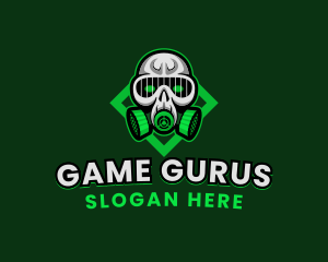 Gaming Gas Mask logo design