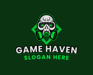 Gaming - Gaming Gas Mask logo design