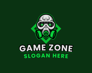 Gaming - Gaming Gas Mask logo design