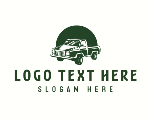 Hauling - Truck Automotive Pickup logo design