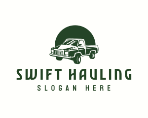 Hauling - Truck Automotive Pickup logo design