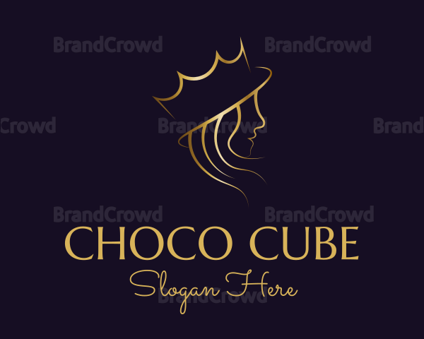 Royal Hair Stylist Logo