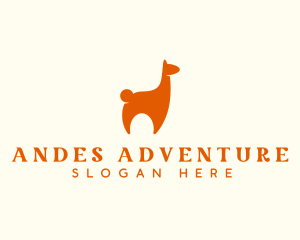 Bolivia - Llama Alpaca Animal logo design