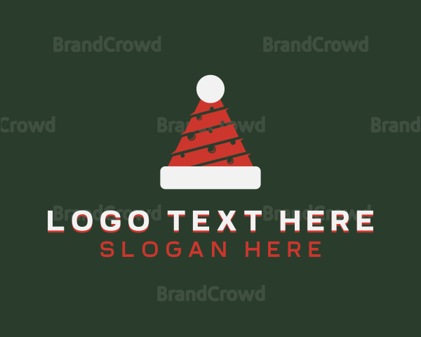 Christmas Tree Hat Logo