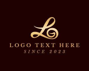 Showroom - Glamourous Fashion Letter L logo design