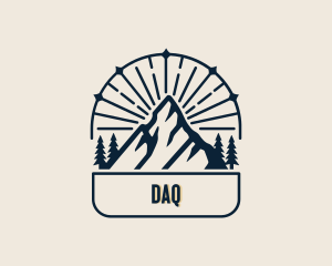 Outdoor Adventure Mountain Logo