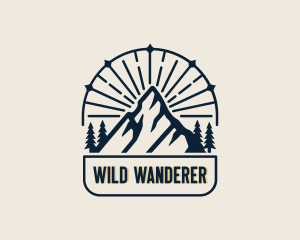 Outdoor Adventure Mountain logo design