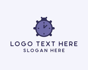 Violet - Violet Clock Bug logo design