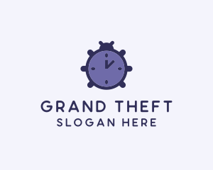 Violet Clock Bug Logo