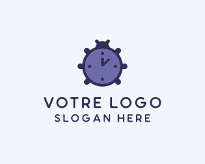 Violet - Violet Clock Bug logo design
