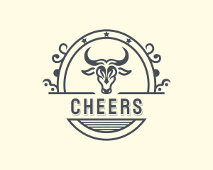 Bull - Rodeo Texas Saloon logo design