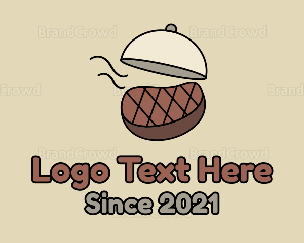 Grilled Steak Cloche Logo