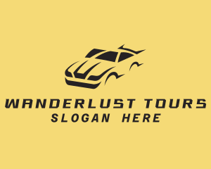 Touring - Modern Car Racing logo design