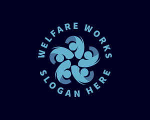 Welfare - Human Welfare Community logo design