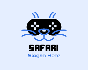 Game Streamer Cat Logo