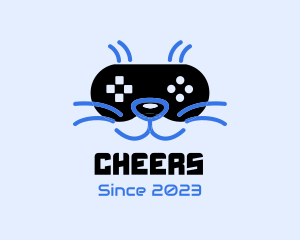 Streamer - Game Streamer Cat logo design