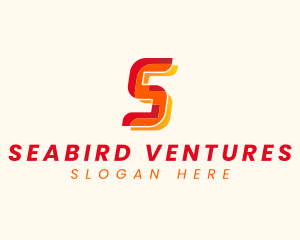 Modern Tech Startup Letter S logo design