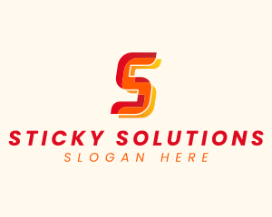 Modern Tech Startup Letter S logo design