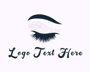 Eyelash Perm Beautician Logo