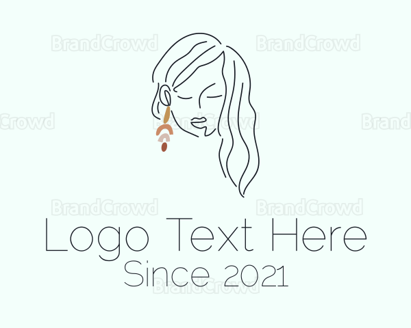 Lady Boutique Jewel Earring Logo
