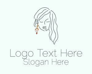 Lady Boutique Jewel Earring  Logo