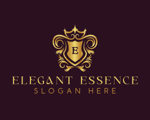 Classic Elegant Crest logo design