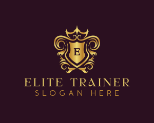 Classic Elegant Crest logo design