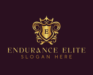 Classic Elegant Crest logo design