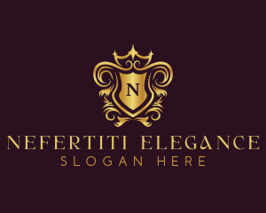 Classic Elegant Crest logo design