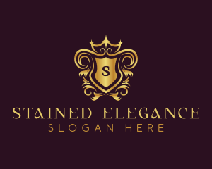 Classic Elegant Crest logo design