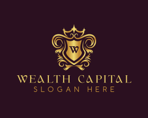 Classic Elegant Crest logo design