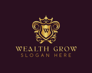 Classic Elegant Crest logo design