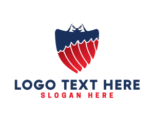 Veteran - American Eagle Shield logo design