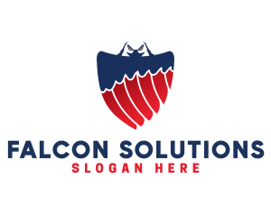 American Eagle Shield logo design