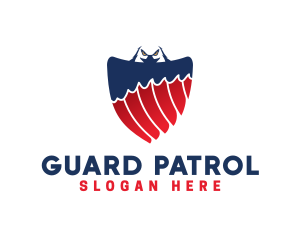 Patrol - American Eagle Shield logo design