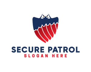 Patrol - American Eagle Shield logo design