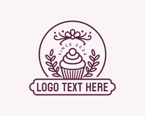 Confectionery - Cupcake Pastry Dessert logo design