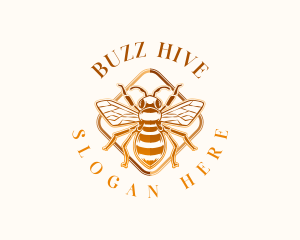 Bee Wings Farm logo design