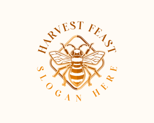 Bee Wings Farm logo design