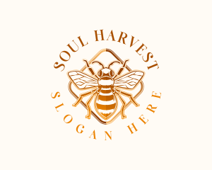 Bee Wings Farm logo design