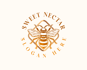 Bee Wings Farm logo design