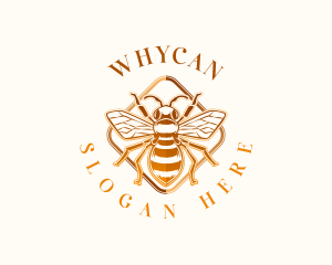Beekeeper - Bee Wings Farm logo design