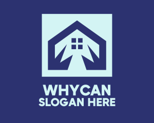 Blue House Real Estate  Logo