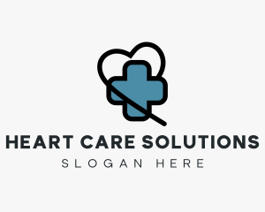 Cardiologist - Healthy Heart Care logo design