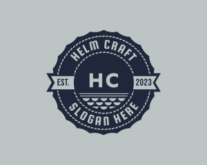 Helm - Nautical Maritime Seafarer logo design